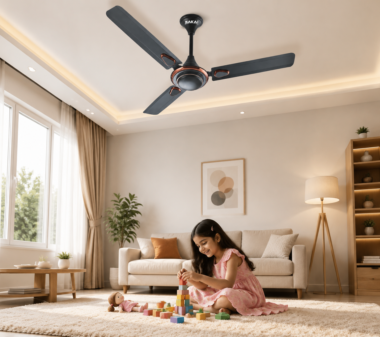 SAKAI AeroBreeze 1200mm BLDC Ceiling Fan
